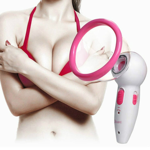 Bodys Treatment Breast Massager Vacuum Cup Body Slimming Massager Liposuction Breast Enlarger Nipple Vibrating Vacuum Pump Cup