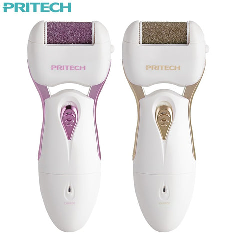 Pritech Electric Callus Remover Rechargeable Pedicure Machine Foot File Replacement Roller Dead Skin Remove Foot Care Tool