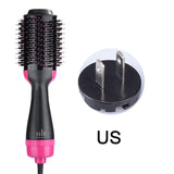 Multifunctional 2 in 1 Hair Dryer Volumizer Rotating Hot Hair Brush Roller Rotate Styler Comb Styling Straightener Curli