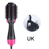 Multifunctional 2 in 1 Hair Dryer Volumizer Rotating Hot Hair Brush Roller Rotate Styler Comb Styling Straightener Curli