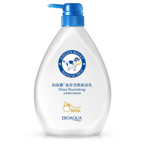 BIOAQUA Essence Shower Gel Mild Skin Care Clean Pores Exfoliating Moisturizing Nourish No Stimulation Bath