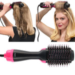 Multi-use Hair Curler Dryer Professional Rotating Massage Comb Hair Brush Straightener Curler Ceramic Roller Hair Styling Tools