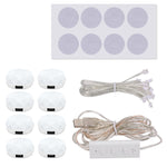 LED Vanity Mirror Lights Dimmable 8 Pcs Light Bulbs Set Lighting Fixture Strip for Dressing Room Makeup Vanity Table